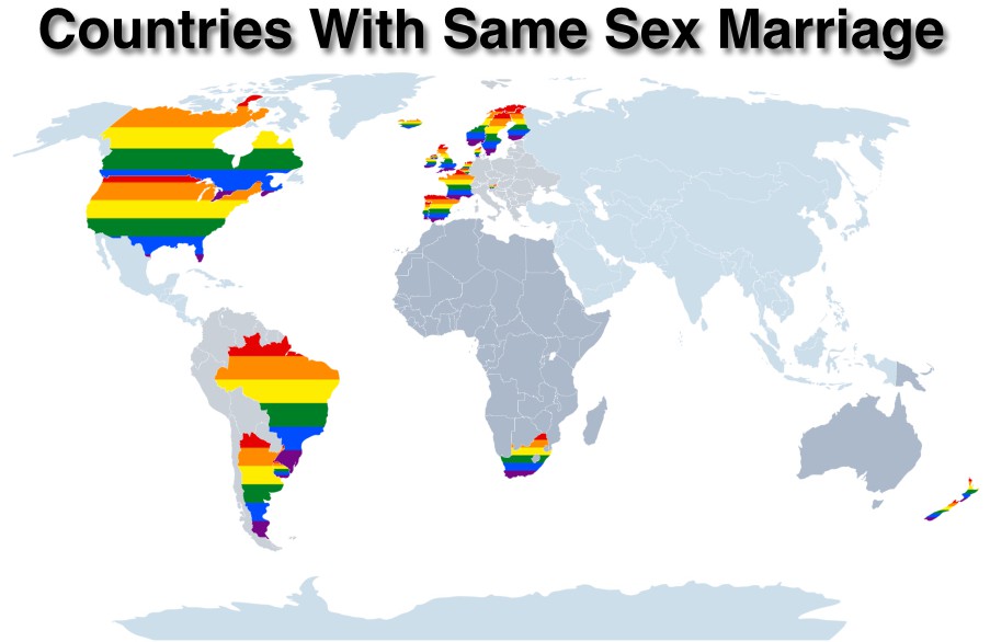 Same Sex Marriage Countries 73